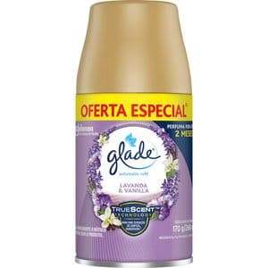 Desodorizador Glade Automático Spray Refil Lavanda e Baunilha 260ml Oferta Especial