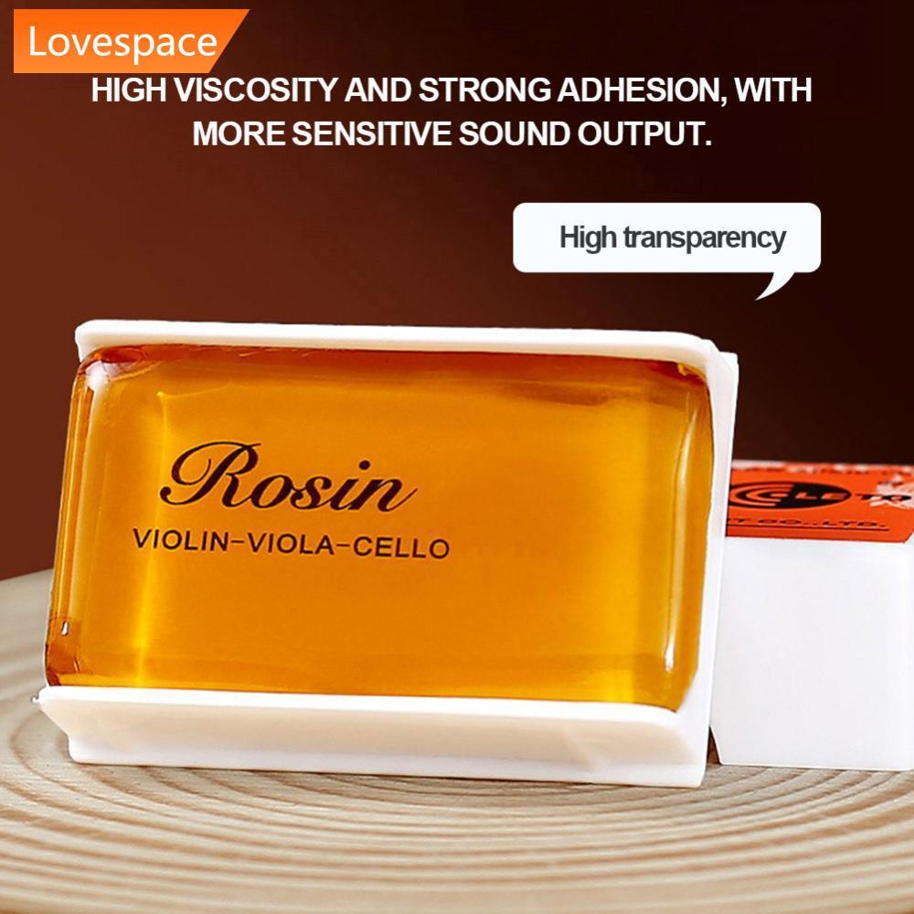 LS-STORE Erhu Rosin Low Dust Profissional Violino Block Resina Natural Para Violoncelo Prática Desempenho Instrumento Mu