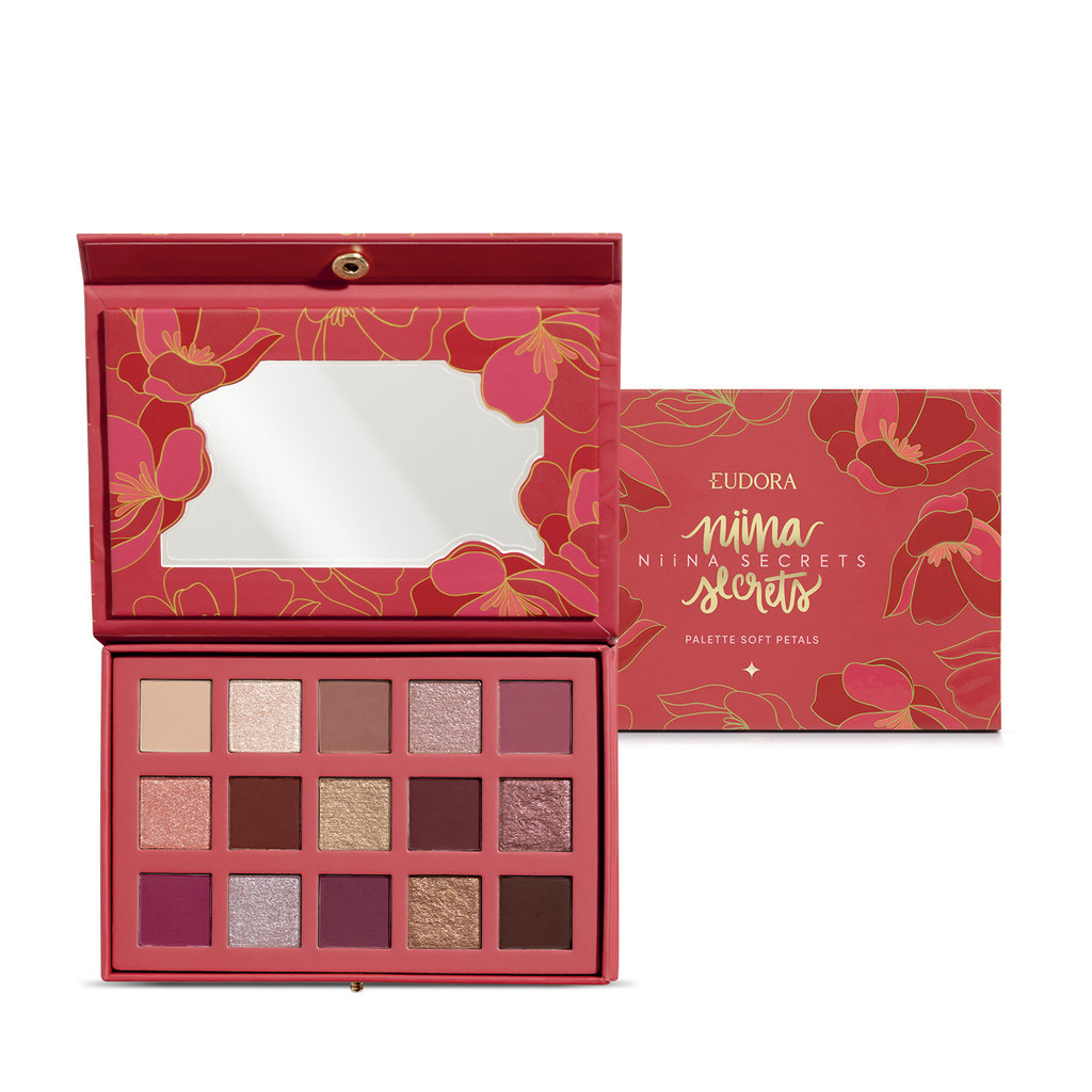 Eudora Niina Secrets Soft Petals Paleta de Sombras 10g