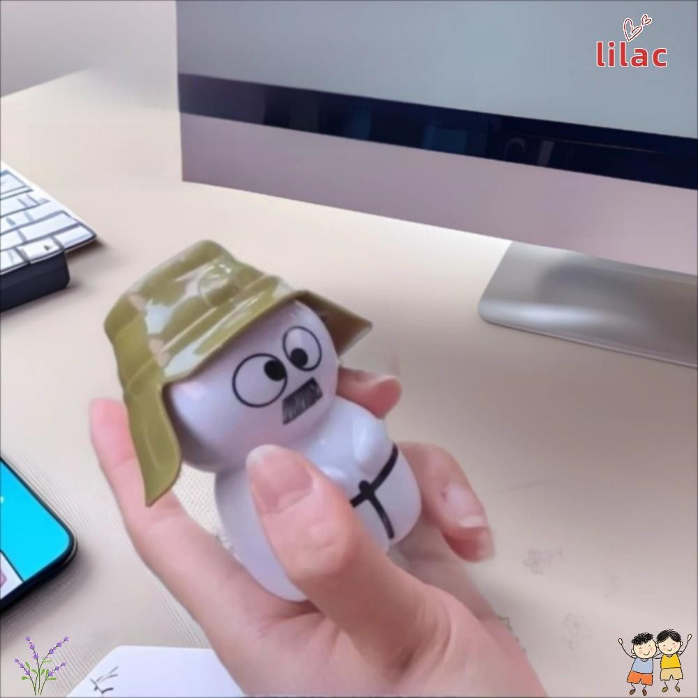 Brinquedo De Voz LILAC Baga , Chaveiro Controlado Por Som Com Widget De 8 Cm , Display Engraçado Para Crianças