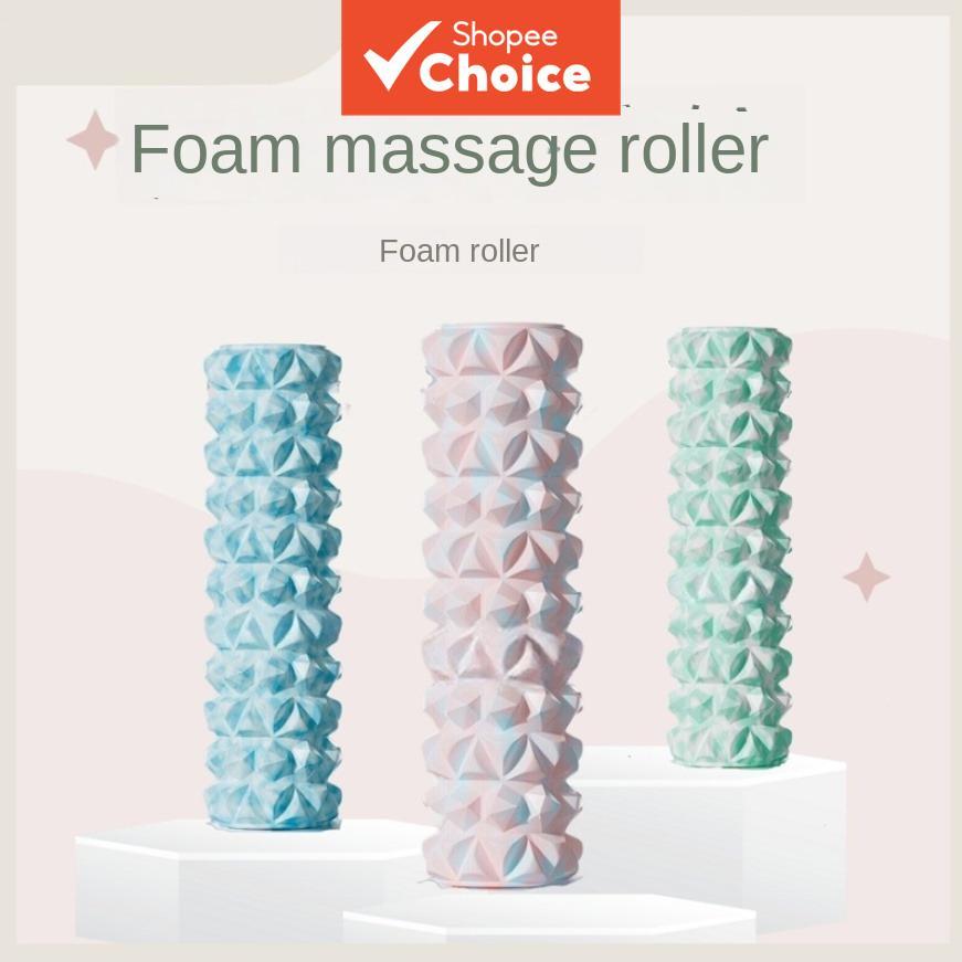 Eixo de Espuma para Yoga e Pilates, Rolo de Espuma para Massagem e Relaxamento, Massageador Fitness Barra de Tendão de