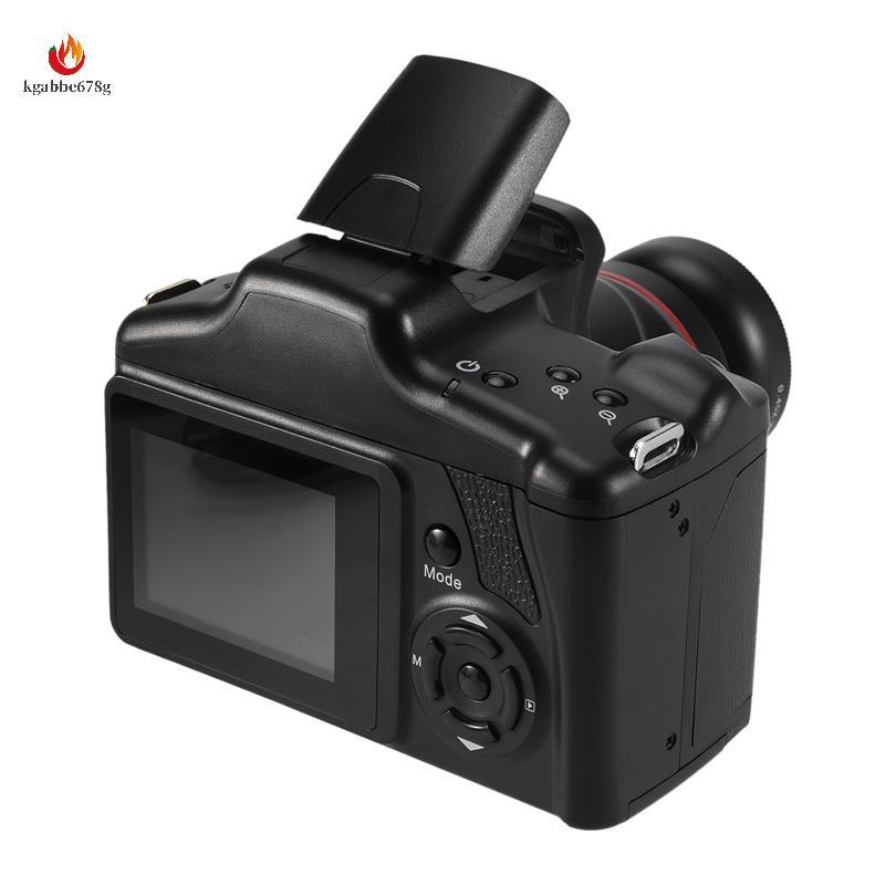 Câmera De Fotografia Profissional SLR Filmadora Digital Portátil 16X Zoom 16MP Saída HD Selfie kgabbe678g.br