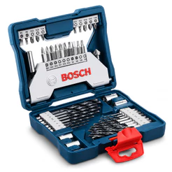 Kit de Brocas e Bits Bosch 43 Peças X-Line Bits Soquetes e Brocas