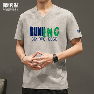 2026 verão masculino versão coreana solto algodão puro na moda tamanho grande masculino de manga curta branco camiseta c