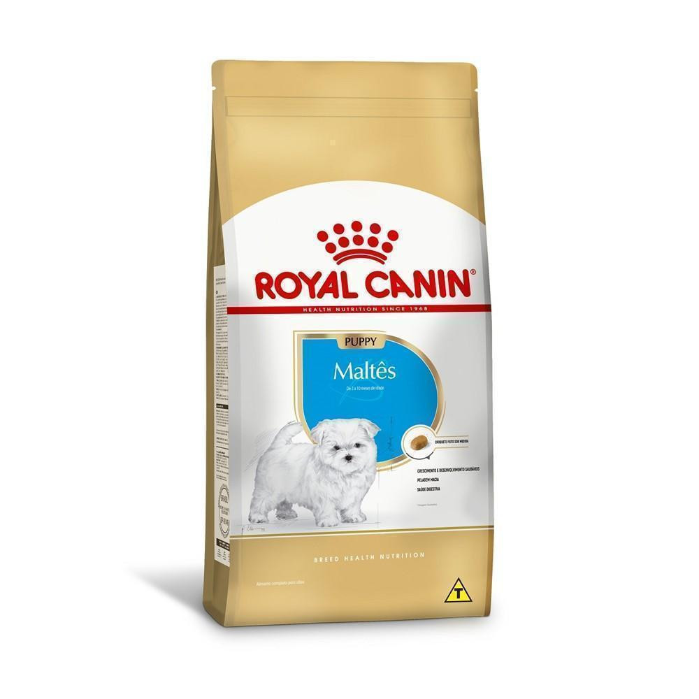 Ração Seca Puppy para Cães Filhotes da Raça Maltês Royal Canin 2,5 Kg