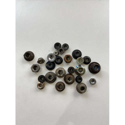 Kit 25 Porcas Sortidas Automotivo 202 Preto