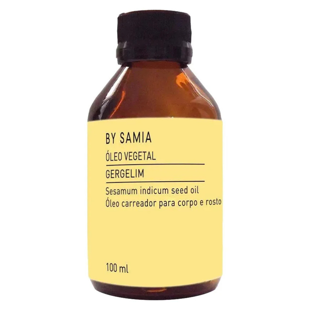 Óleo Vegetal de Gergelim - 100% Puro de prensagem a frio - 100ML By Samia