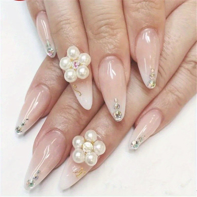 3D Pérola Rosto Jóias Sombra Adesivos De Unhas Decoração Diamante Corpo Sobrancelha Tatuagem Maquiagem DIY Beleza