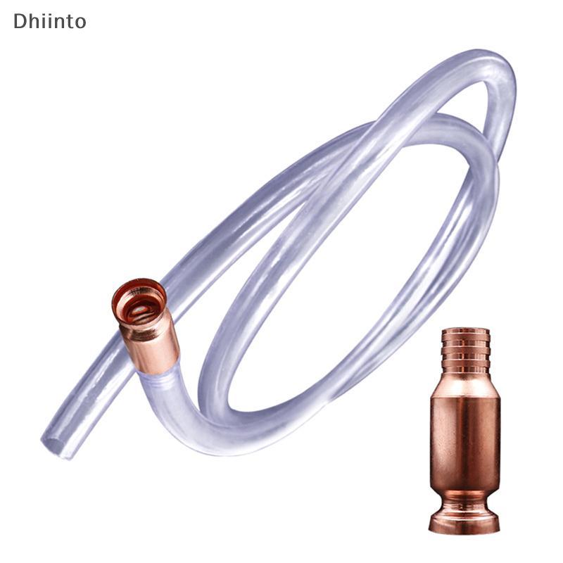 [Dhiint] Sifão De Cobre Vermelho Reabastecimento Bomba De Gás Gasolina Combustível Agitador De Água Conector Em