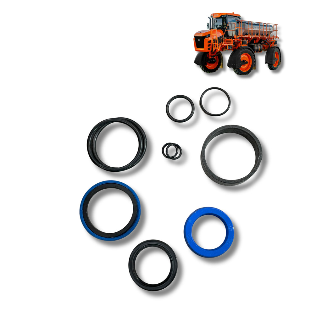 Kit Reparo Pulverizador Jacto Uniport Vedação Gaxeta Oring Raspador Simko Retentor Sistema Hidráulico