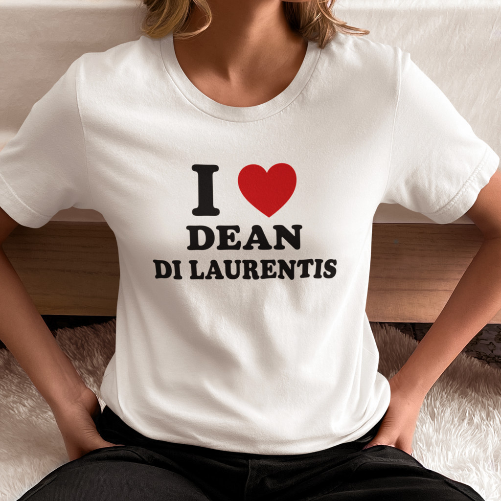 Camiseta Algodão Literaria I Love Dean Di Laurentis Off Campus Amores Improvaveis