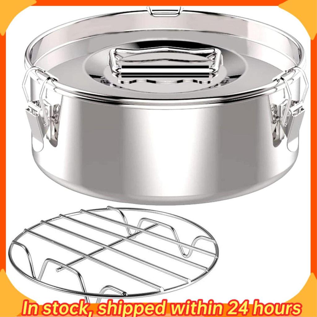 [hobbes1] Molde De Panela De Flanela 2.3 Qt , Flan De Aço Inoxidável Com Tampa-Fabricante