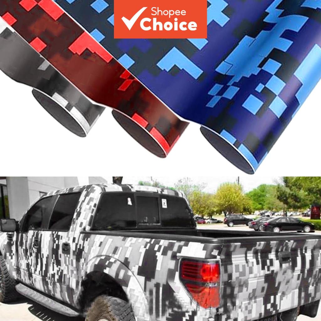 Adesivo de Mosaico para Carros – Vinil Decalque para Veículos, Motos, Laptops e Computadores