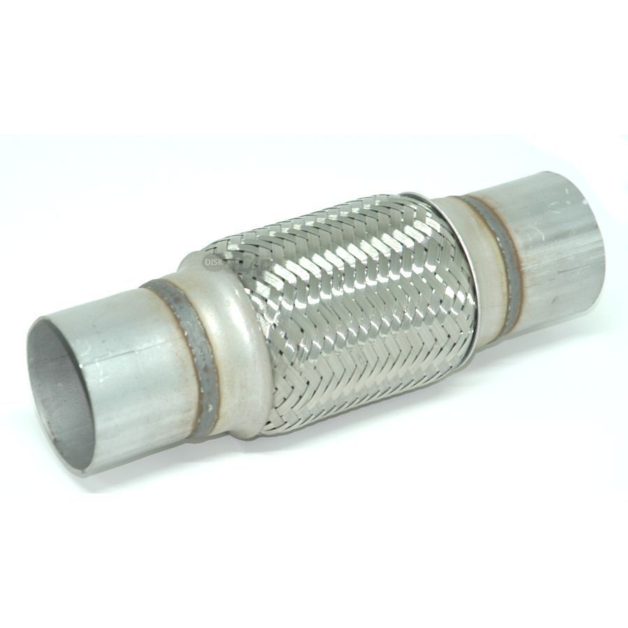 Cano flexivel inox Troller Ranger S10 63mm x 250mm - 2-1/2
