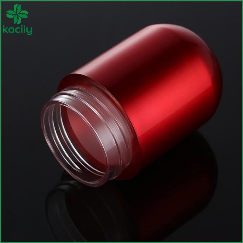 KC 30ML Acrílico Amostra Tablet Paaging Garrafa Recipiente Pill Paer Frascos De Plástico Cápsula Com Tampa Para Pílula M