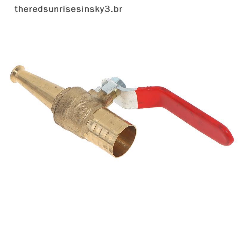 TSBR Interruptor De Aspersão De Mangueira De Carro De Cobre De Água De Alta Pressão Rega Jardim Combate A Incêndio .
