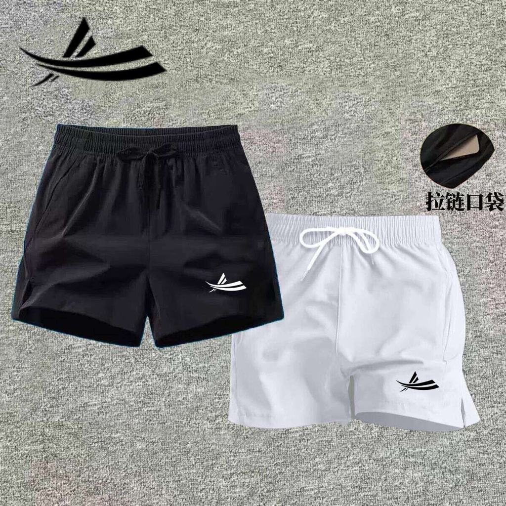 Volan treino de pista e campo correndo calças de secagem rápida verão Fitness lazer esportes quarto shorts masculi