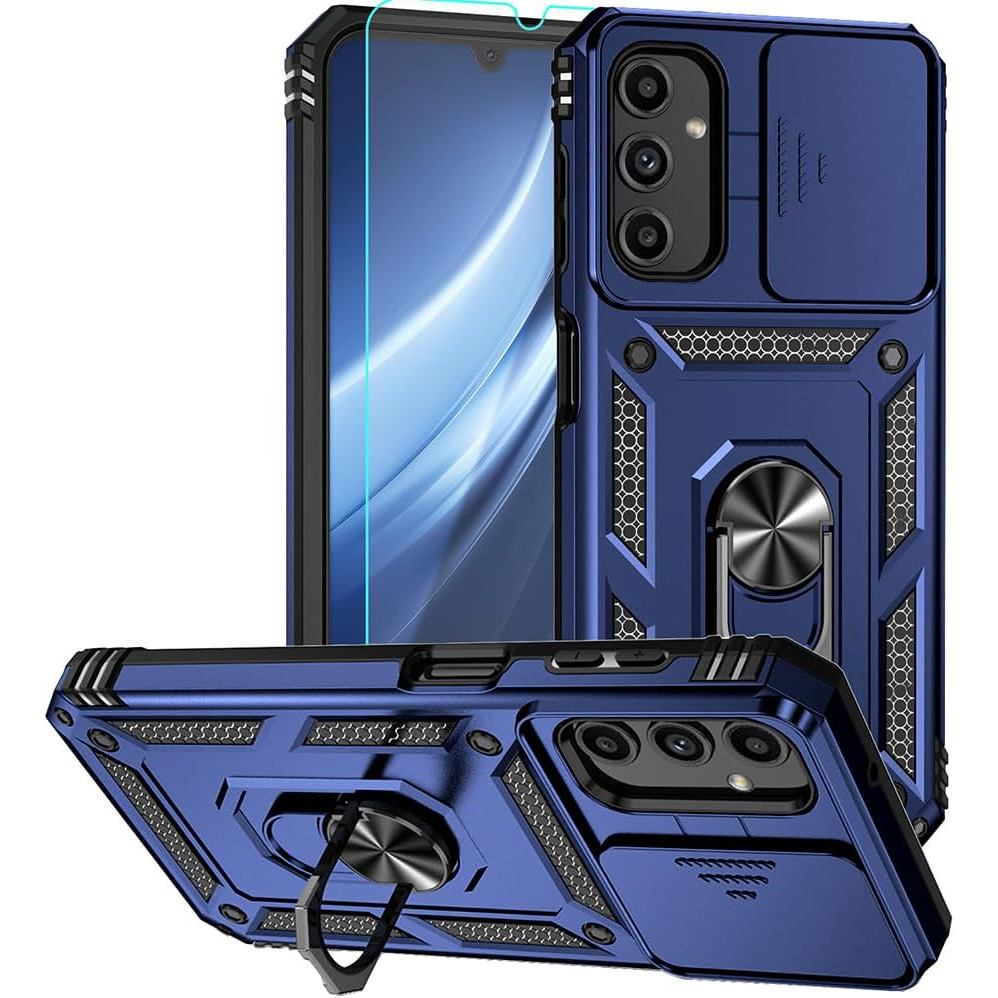 Capa para Samsung Galaxy A25 5G, Capa de Silicone Macio com Borda de Borracha e 
