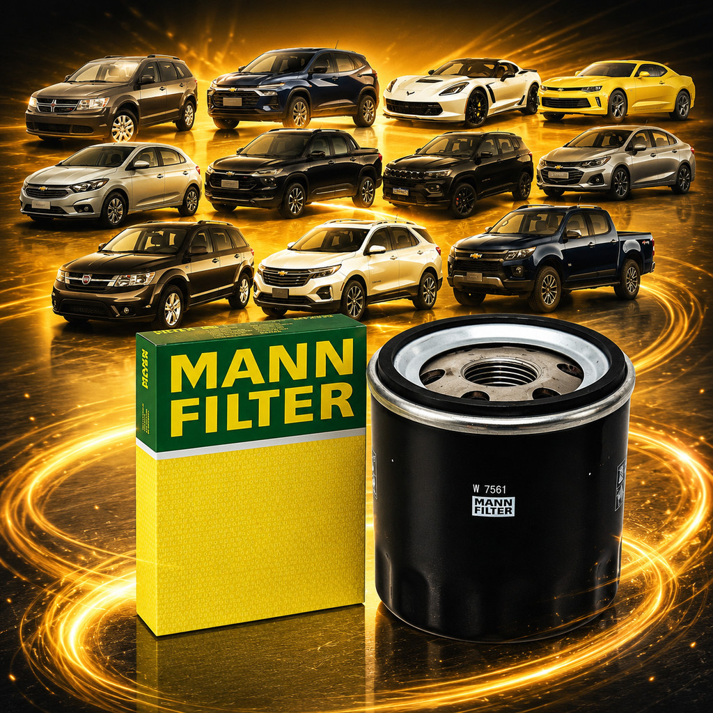 Imagem Filtro De Oleo Mann Filter Cruze Onix S10 Tracker 1.0 1.2 1.4 12v 16v Ecotec Turbo