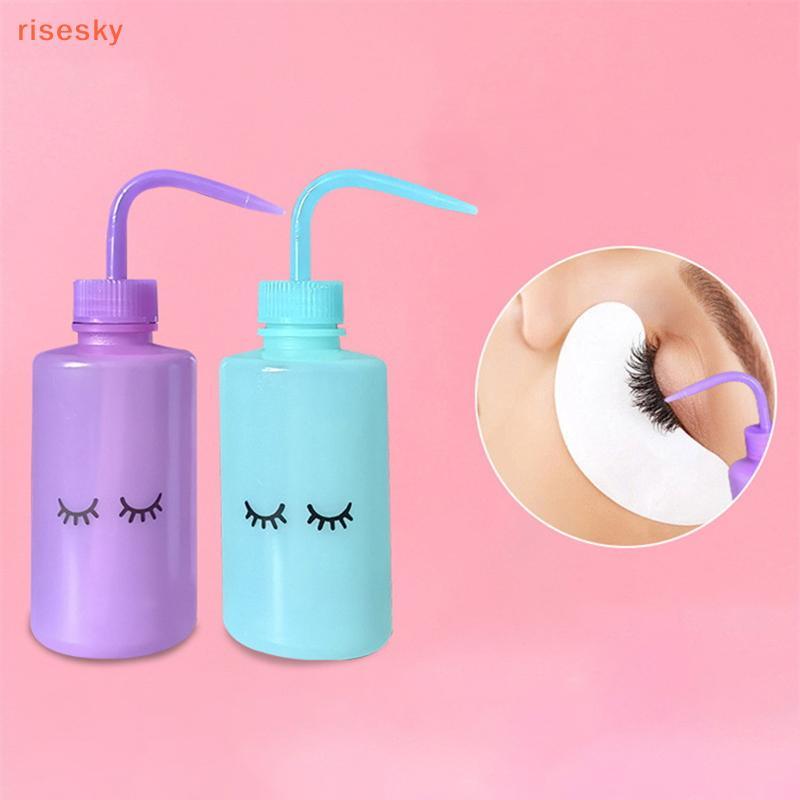 [risesky] 250ml Garrafa De Esguicho De Água Enxágue De Segurança Ferramentas De Rega Lavagem De Plástico Para Tatuagem D