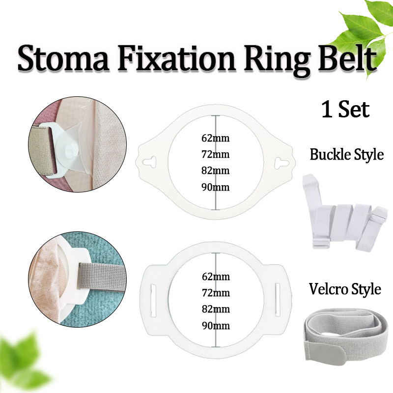 1 Conjunto De Anel De Correção De Estoma , Cinto De Elasticidade , Ostomia Abdominal , Fixação Suporte De Colostomia Aju