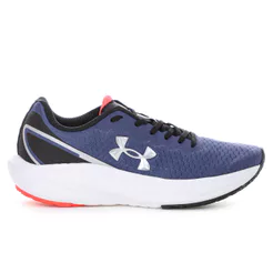 Tênis Under Armour Charged Wing 2 Azul Marinho Laranja e Preto - Feminino