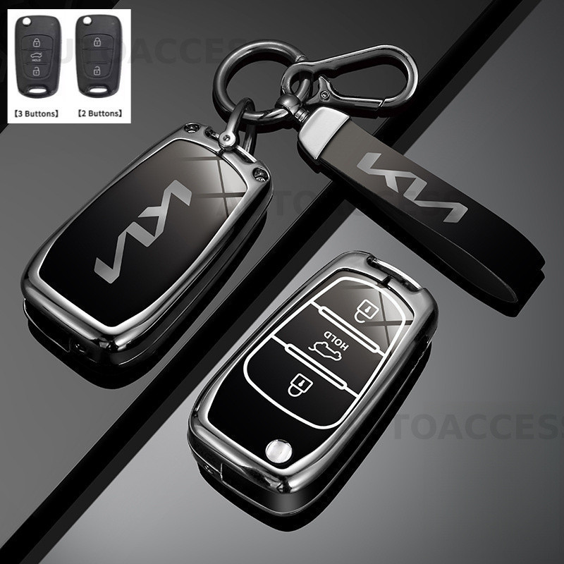 Capa Protetora para Chave de Carro KIA Rio 3 Soul Ceed Optima K2 K5 Cerato Sportage Controle Remoto Ch LCXG