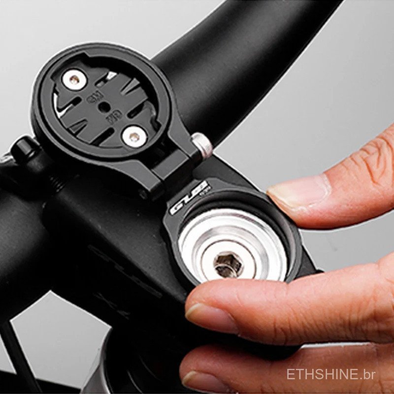 Suporte de Montagem para Computador de Bicicleta GUB 639, Ajustável em Ângulo, Compatível com Garmin Edge, Wahoo, Bryton