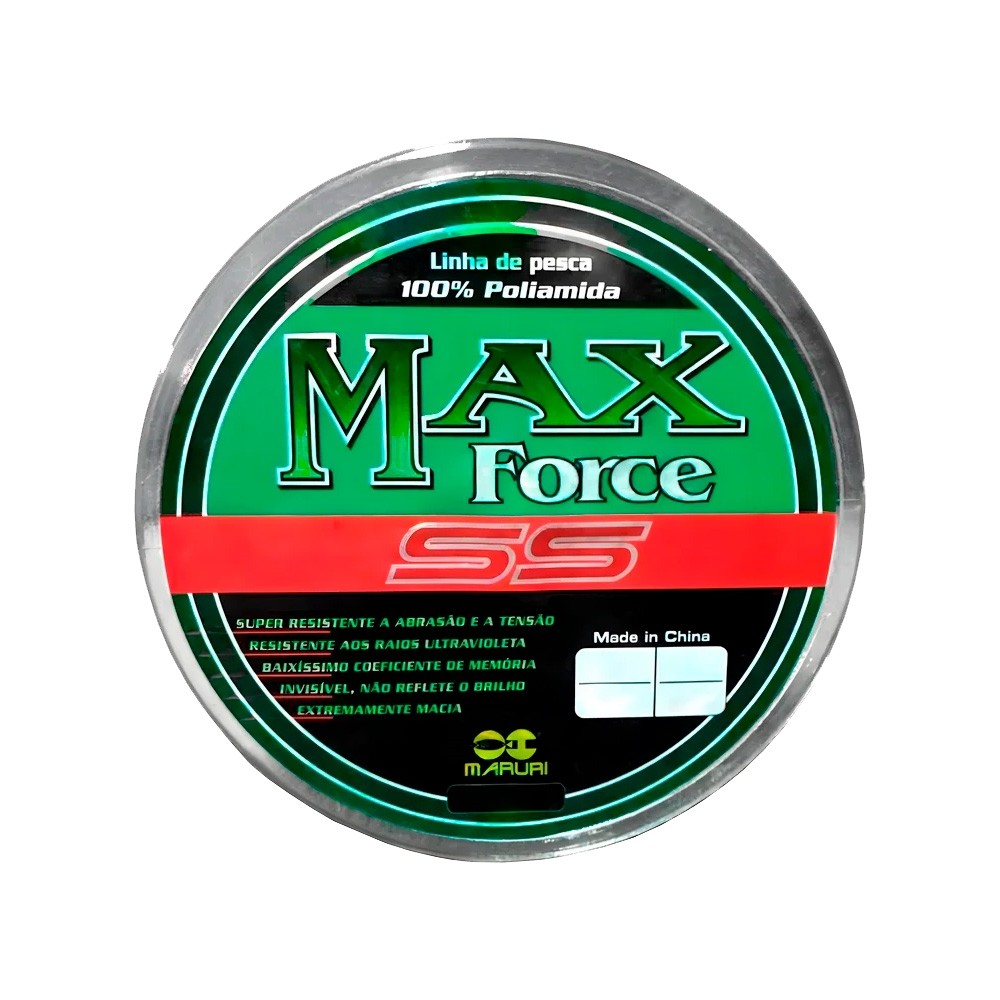 Linha Monofilamento MaxForce SS 150m - Maruri