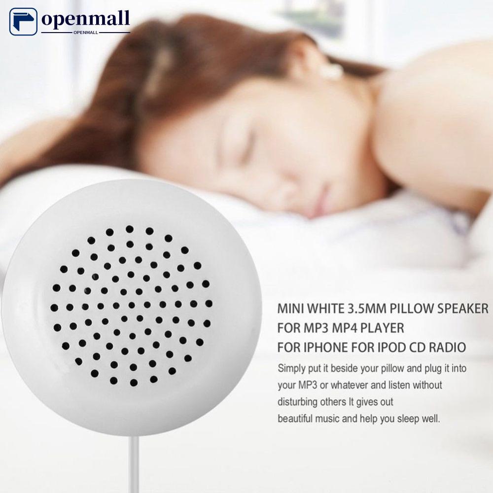 OMALL Alto-Falante Branco De Alta Qualidade 3.5mm Portátil Travesseiro De Áudio Para MP3/MP4/CD/iPod/Smartphone A2C4