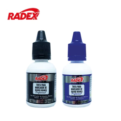 Kit Com 2 Reabastecedores Para Quadro Branco - RADEX Cor:Preto+Azul