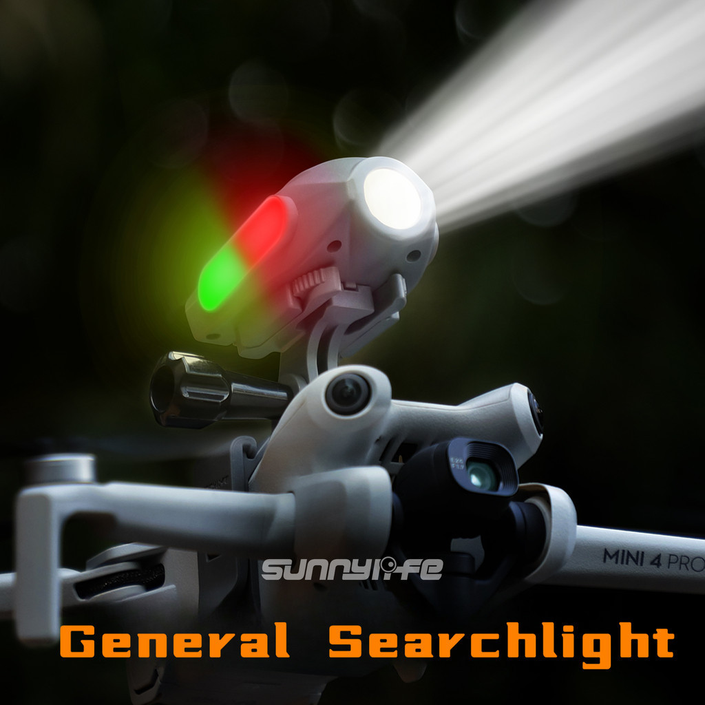 Sunnylife é adequado para DJI Mini 4 Pro/Air3S/AVATA 2/MINI 3PRO/MAVIC 3PRO CLASSIC 3/suporte de luz de busca FPV, acess