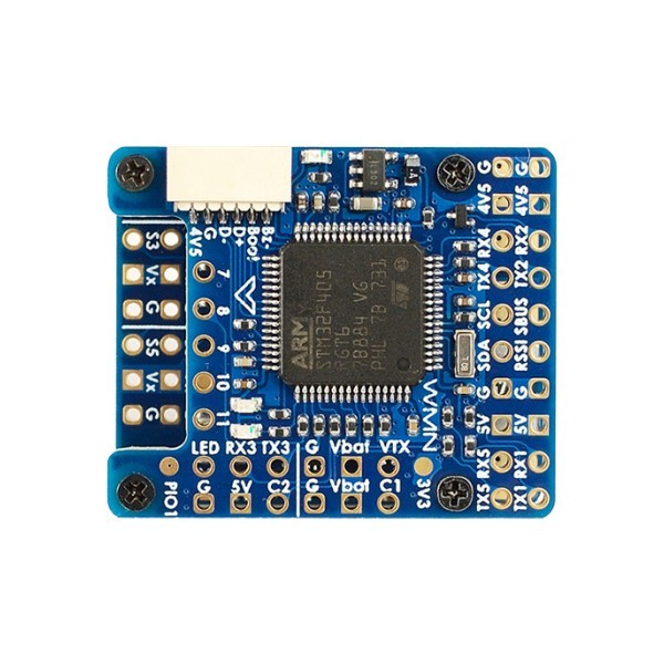 F405-WMN Controlador De Vôo Principal Placa De Controle Central De Alto Desempenho Componente Operação Estável Para FPV