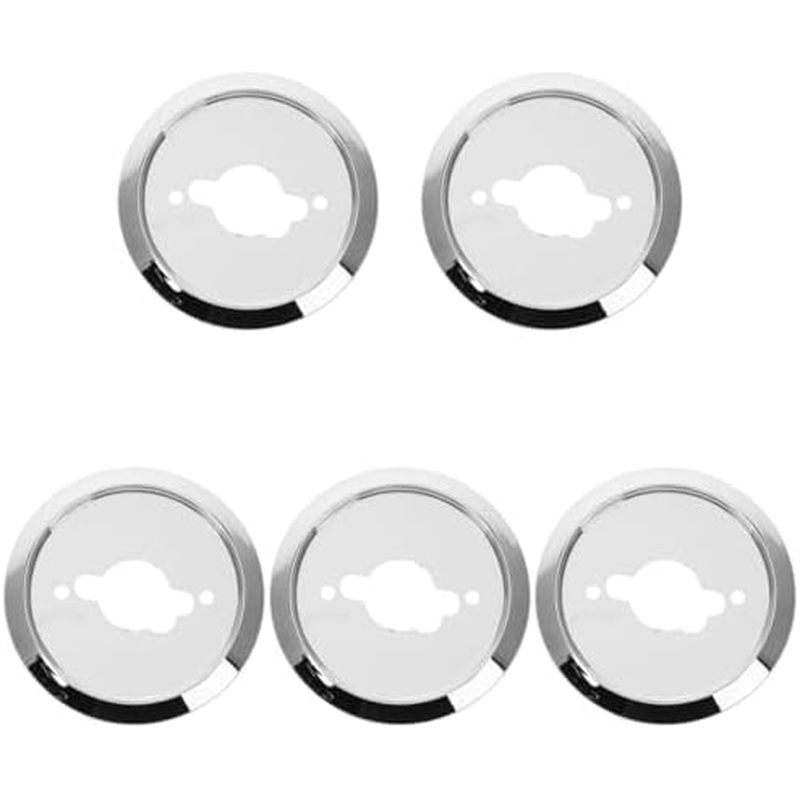 Uonlytech 5 Peças Base De Botão De Interruptor De Fogão Abs Chapeamento Substituição Controle Rotativo Para Cozinha Forn