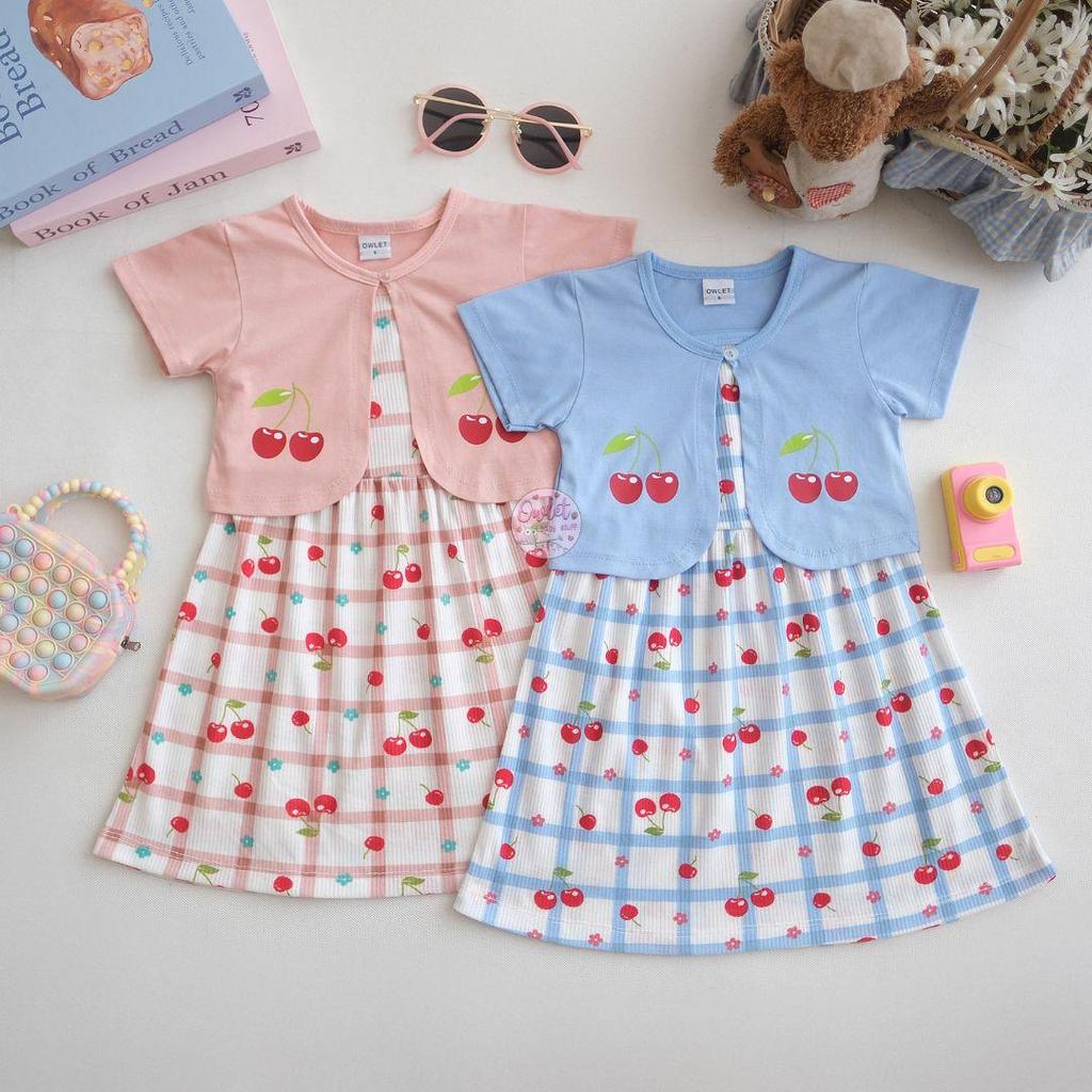 OWLET-Vestido Vanesha Feminino Colete Estampado Completo De Alça