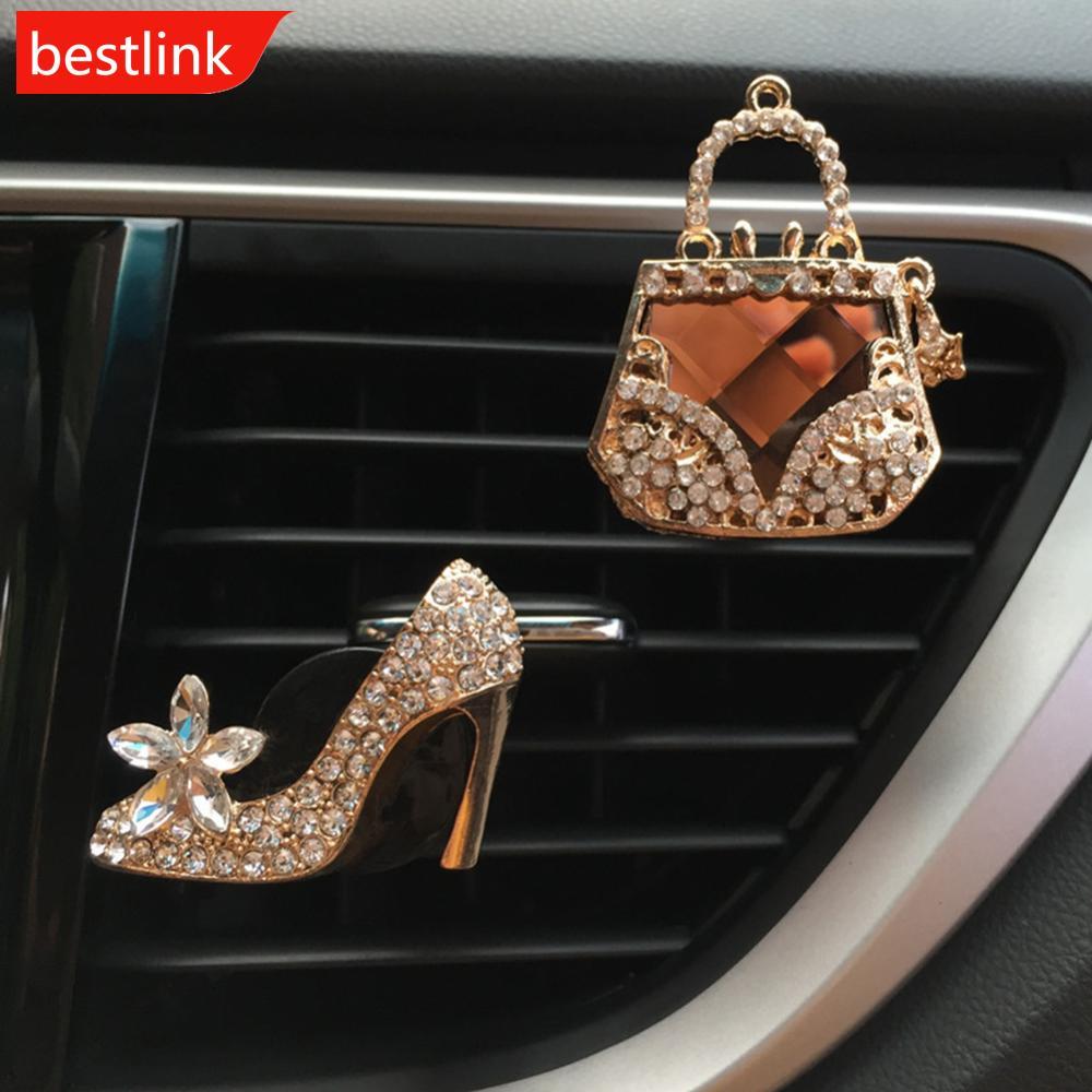 BESTLINK Ambientador De Carro Saída Automática Perfume Clipe Decoração Difusor De J3V5
