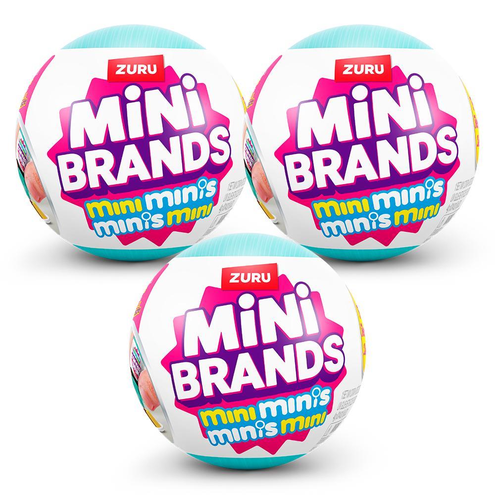 Kit 3 Mini Brands Fill The Fridge