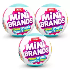 Kit 3 Mini Brands Fill The Fridge