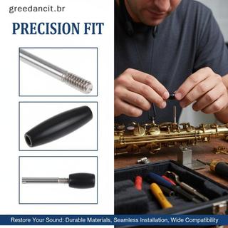 Kit De Reparo De Sax De Alta Qualidade , 10 Unidades , Eixo De Baquelite Com Parafuso De Haste Para Alto Tenor , Conjunt
