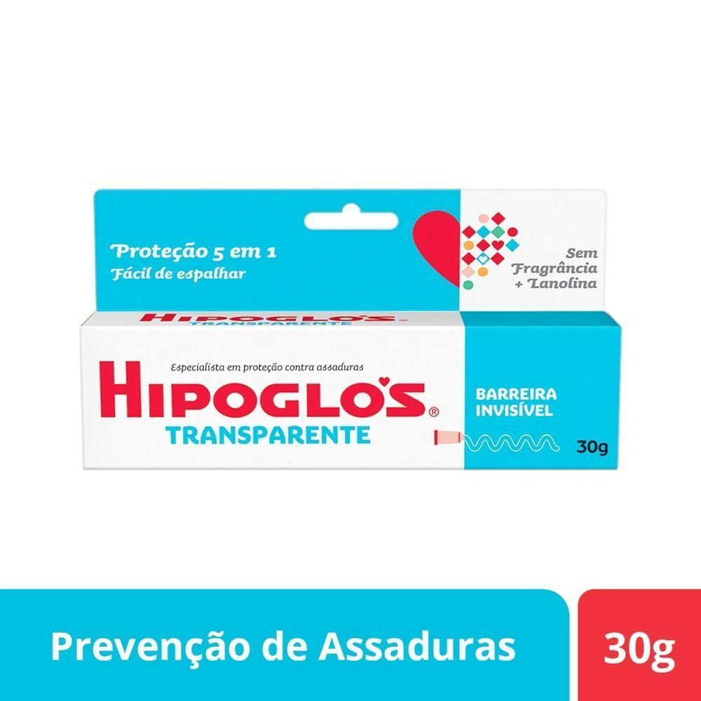 Creme Para Assaduras Hipoglós Transparente 30g