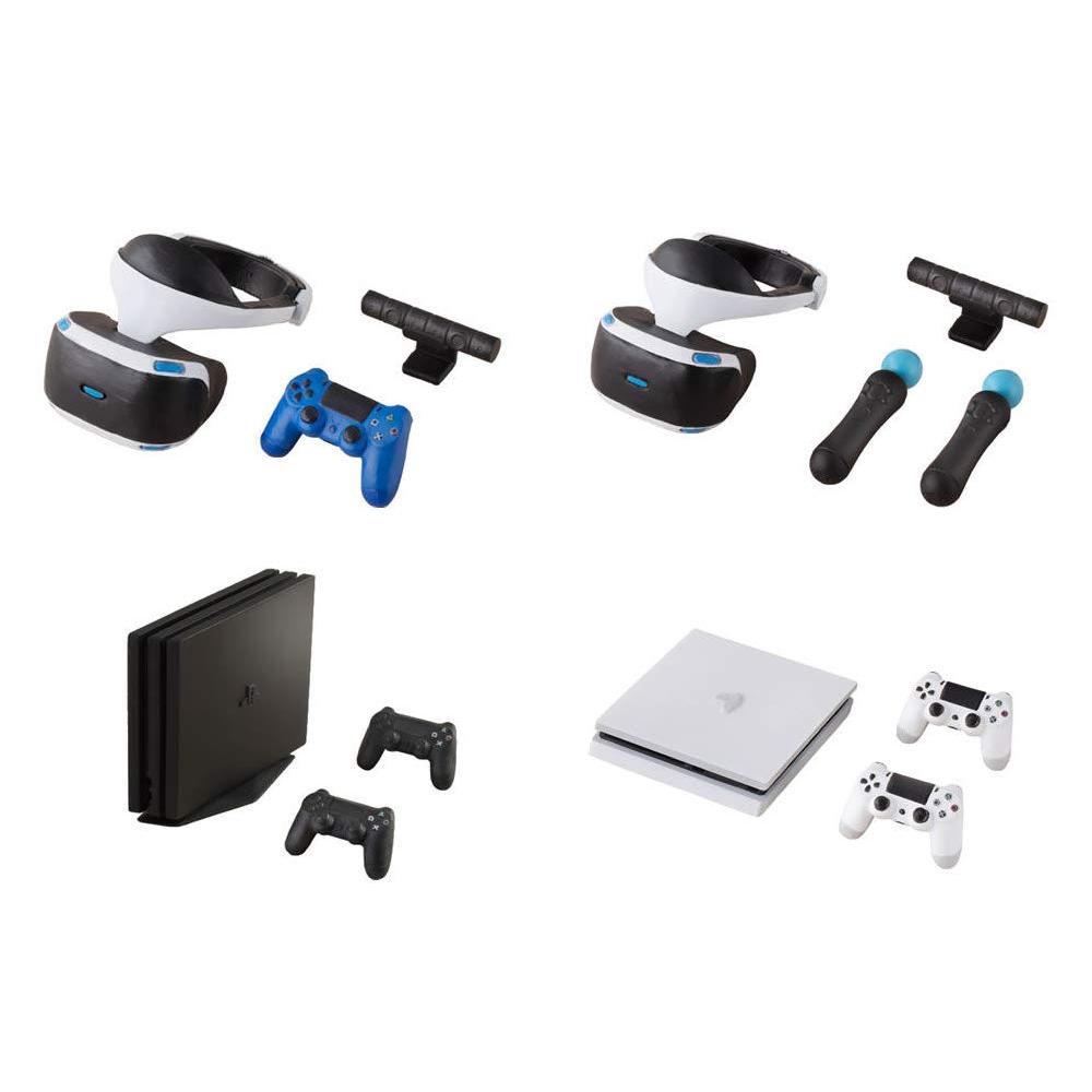 Gashapon Coleção PlayStation 4 e PlayStation VR conjunto de 4 tipos completo
