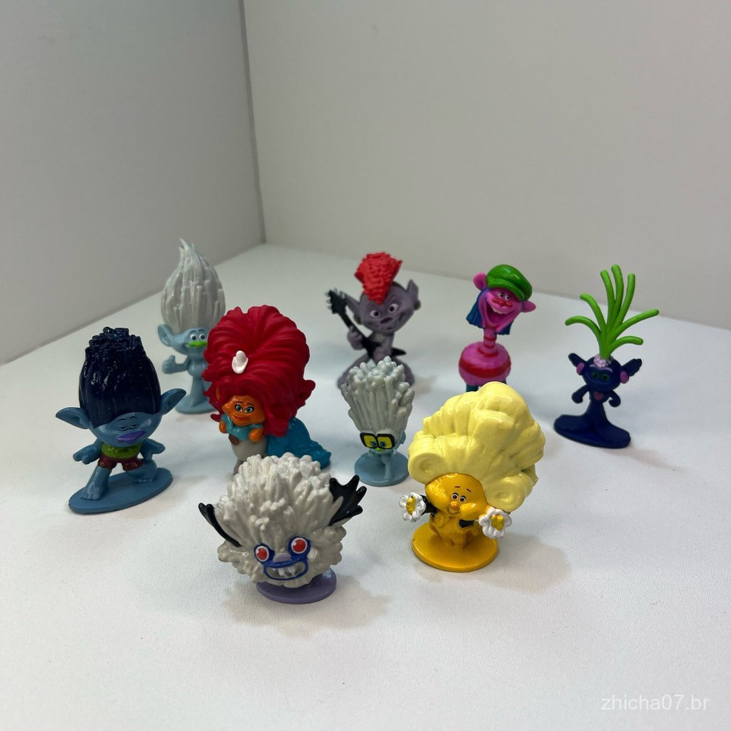 Novos produtos soltos: Boneco Troll com cabelo comprido, Boneco de Aventura com Cabelo Mágico, modelo de brinquedo decor