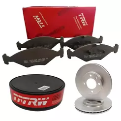 Kit Disco Freio + Pastilha Dianteira Para Gol 1.0 1.6 8v 16v