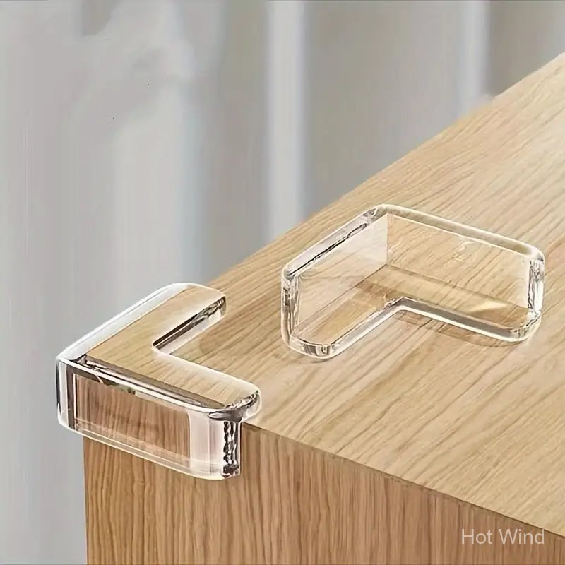 12/16/20 Unidades Anti-ColisãO Eficaz Cantos De Mesa Transparentes Quadrados Com ProteçãO Integral InvisíVel E Simples