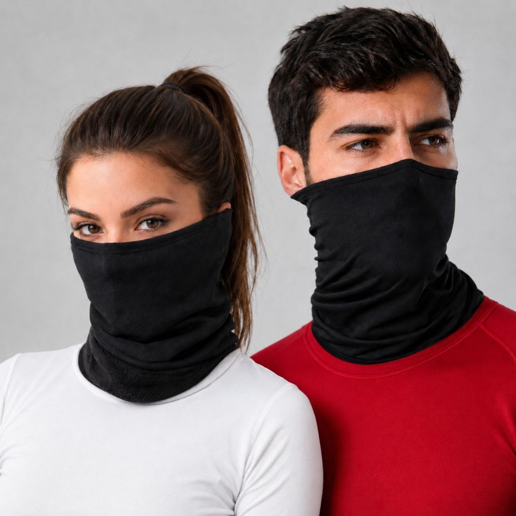 Meia Balaclava Unissex Peluciada Por Dentro Para Moto Frio e Vento