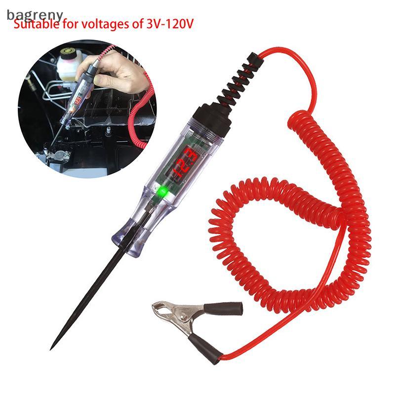 [bagreny] Testador De Circuito LED Digital Balit Resistente 5-120V , Com Luz De Teste Automática BR