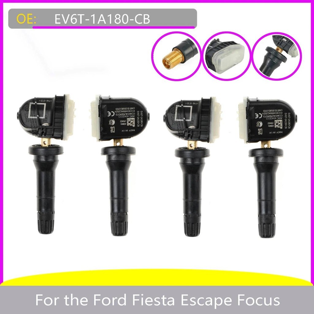 Para O Ford Focus Ecosport F-150 Kuga Mondeo EV6T-1A150-DB Pressão Dos Pneus 1A180-CB sensor 2014-2017 Peças De Automóve