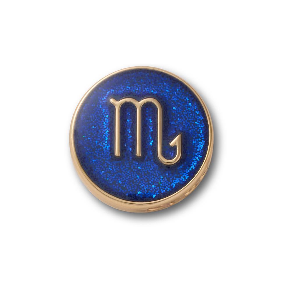 Jibbitz™ Signo Virgem Dourado Único