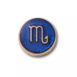 Jibbitz™ Signo Virgem Dourado Único