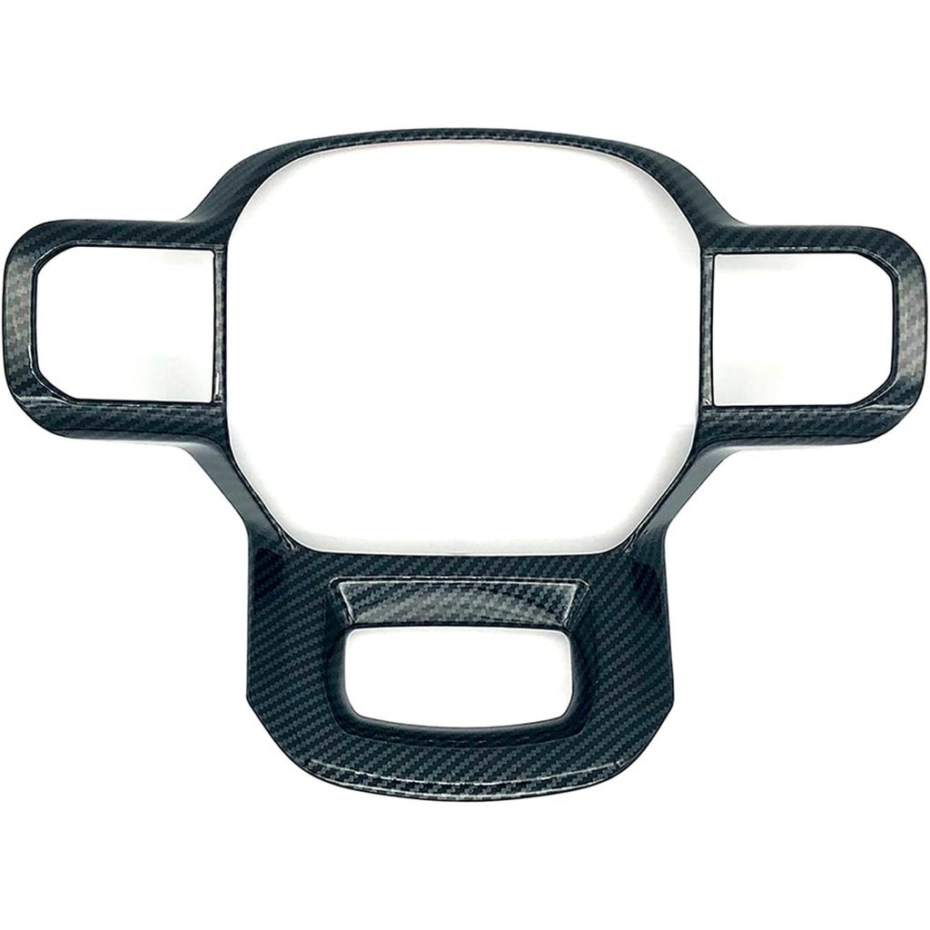 Keptrim Para F-150 ABS Fibra De Carbono Volante Capa Guarnição 2021 2022 2023 2024 2025 Ford F150 , 2023-2025 F250 F350